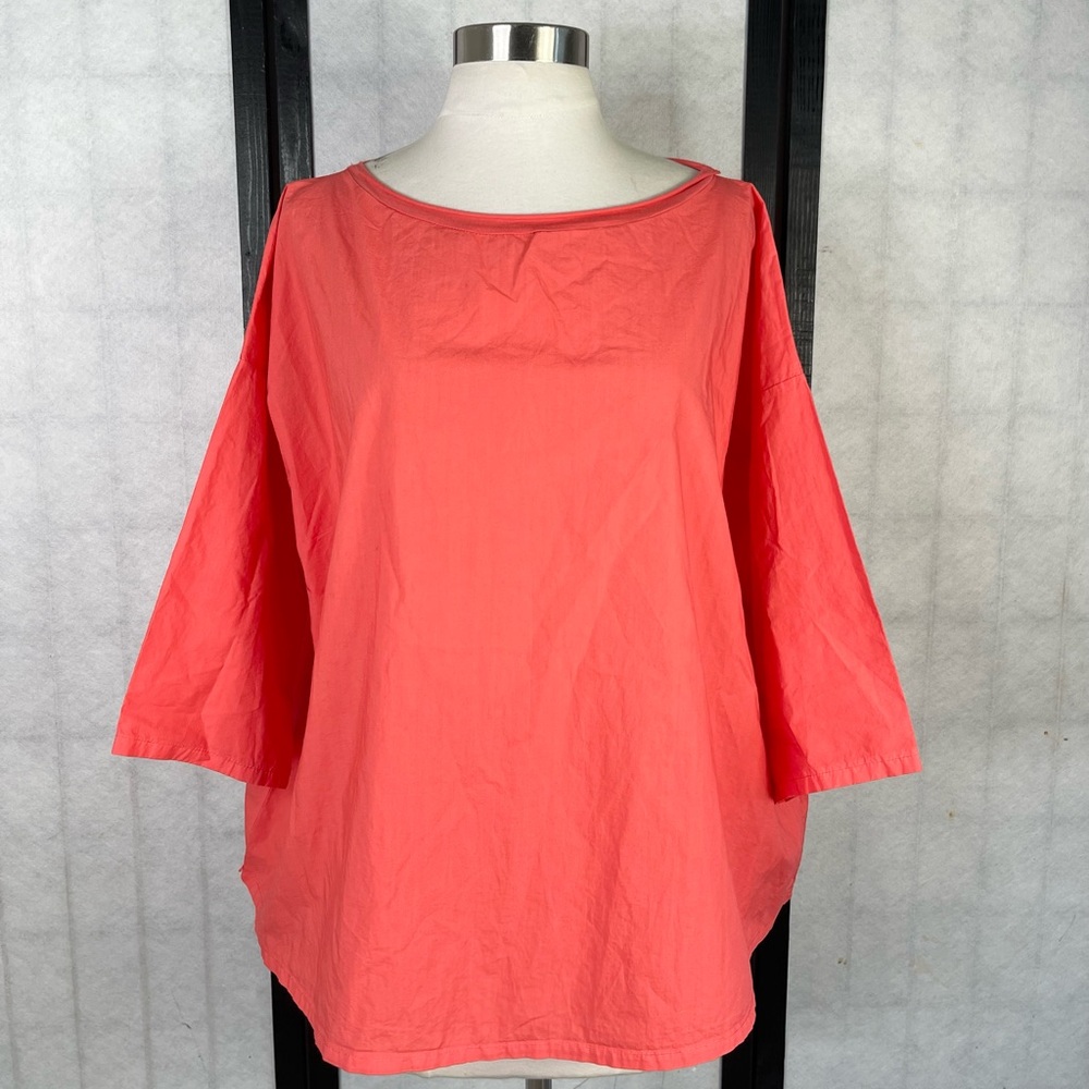 Elegant Coral Women's Blouse. Size: 0